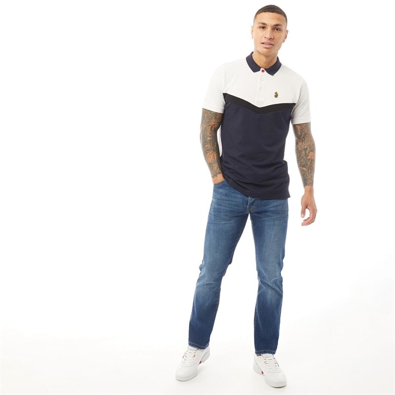 Crosshatch Jean's Homme Coupe Droite Stone Wash - Image 5