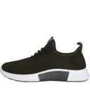 Crosshatch Heren Rideout CH Sneakers Olijfgroen