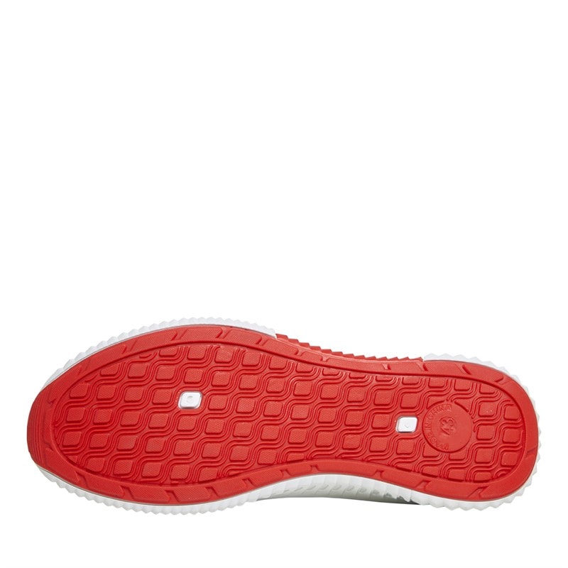 Crosshatch Heren Rideout Sneakers Rood - Afbeelding 2