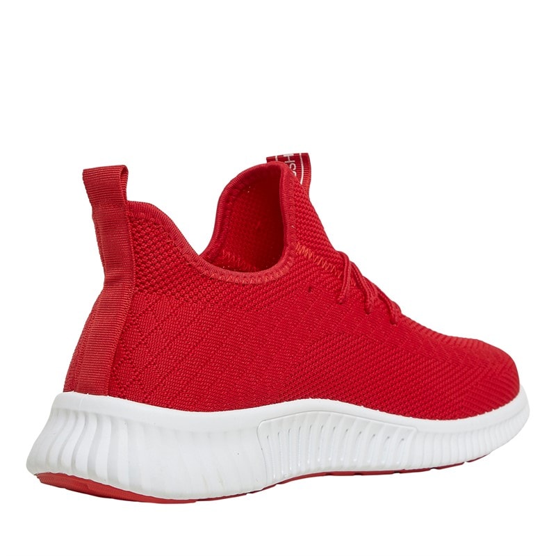 Crosshatch Heren Rideout Sneakers Rood - Afbeelding 5