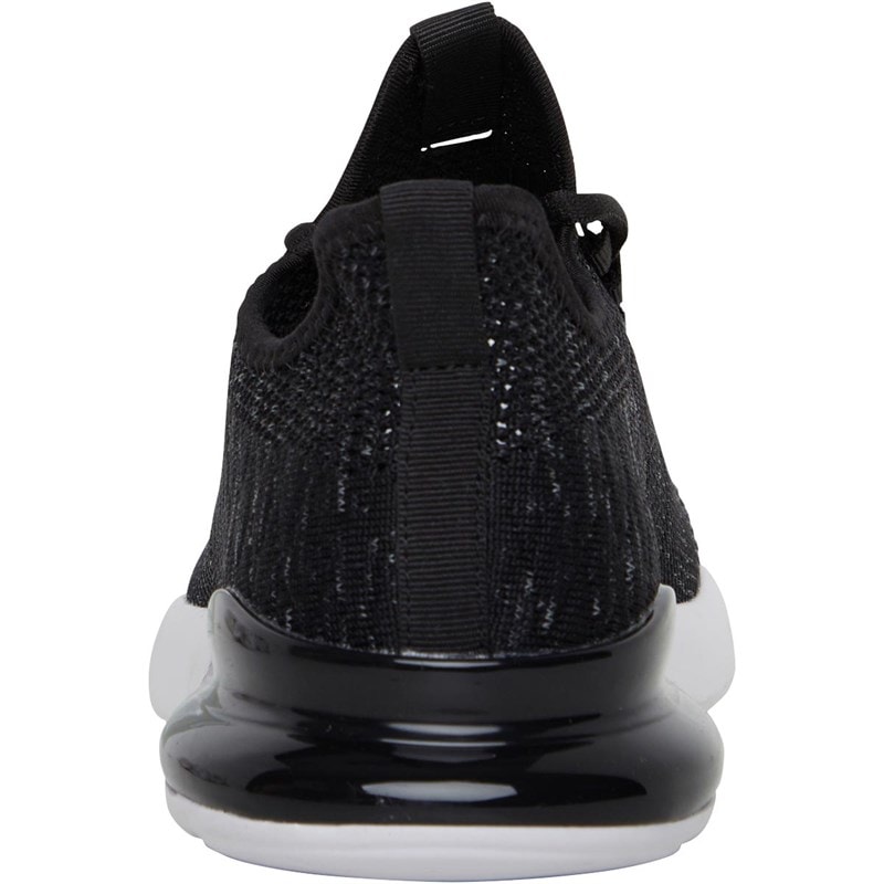 Crosshatch Heren Smitlay Sneakers Zwart - Afbeelding 3