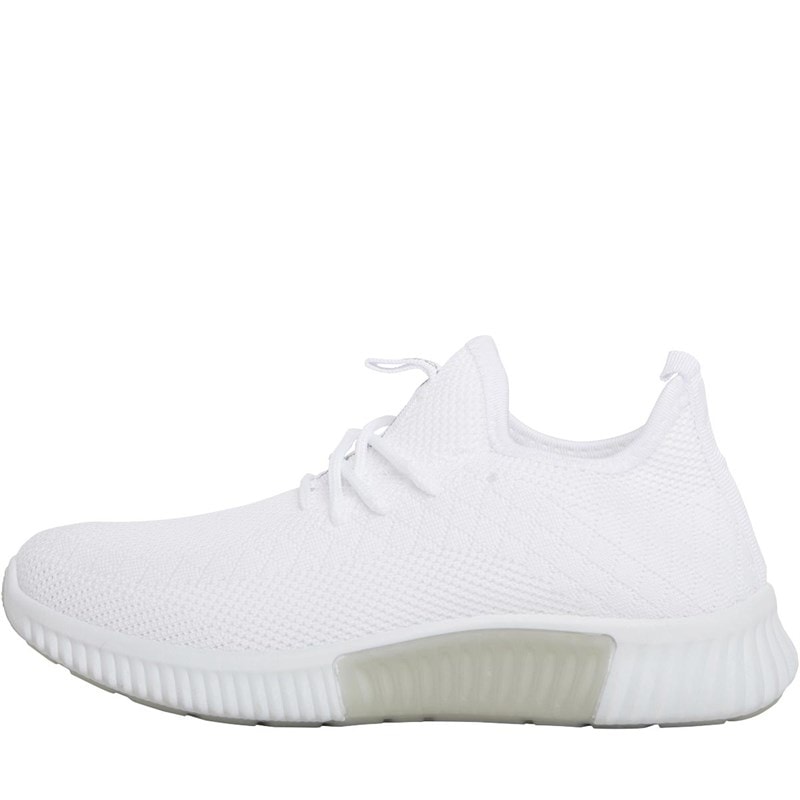 Crosshatch Jongens Rideout Sneakers Wit - Afbeelding 1
