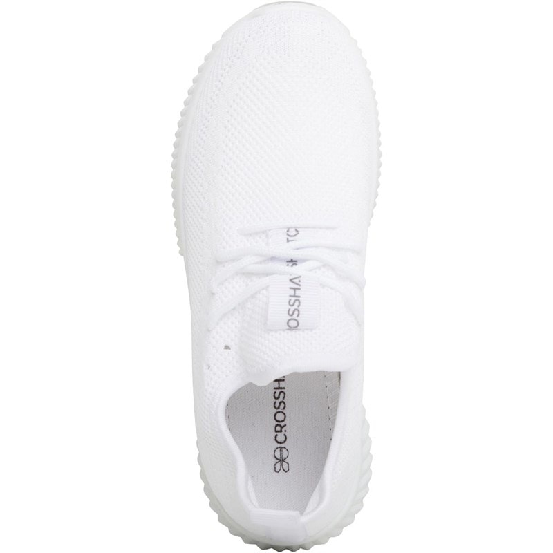 Crosshatch Jongens Rideout Sneakers Wit - Afbeelding 4