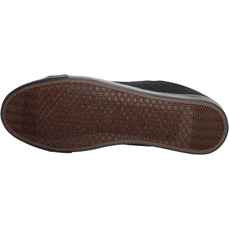 Crosshatch Męskie Huseby Tenisówki i Trampki Czarny – zdjęcie  2
