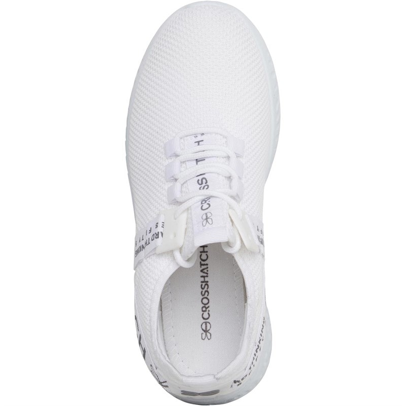 Crosshatch Jongens Sneakers Wit - Afbeelding 4