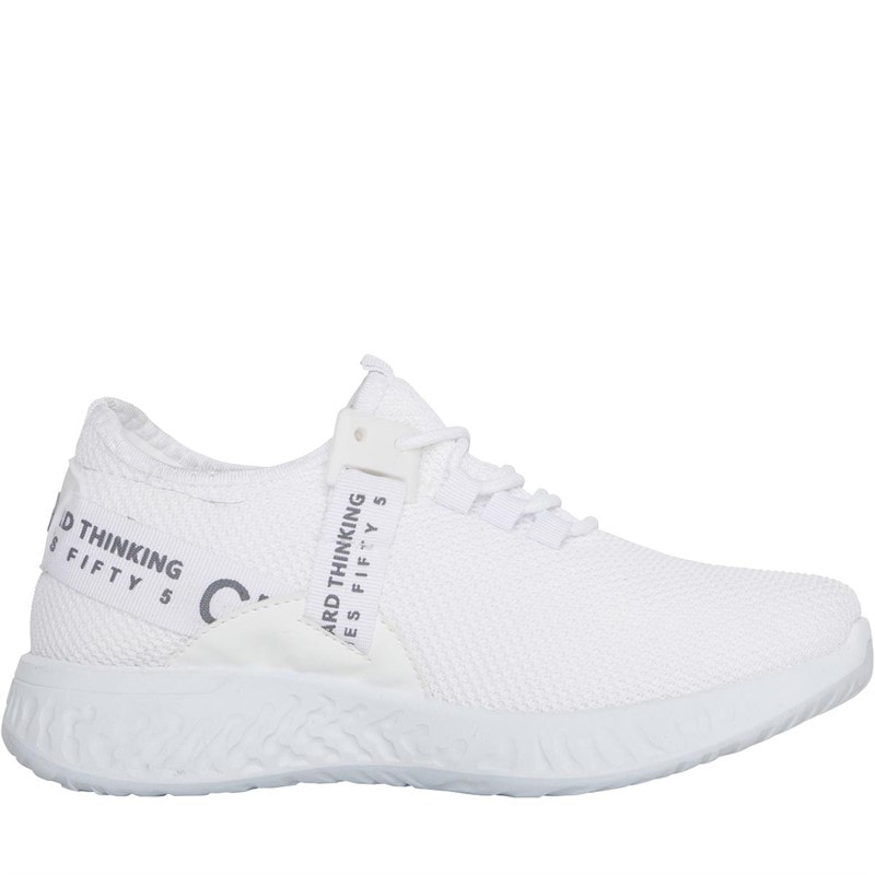 Crosshatch Jongens Sneakers Wit - Afbeelding 5