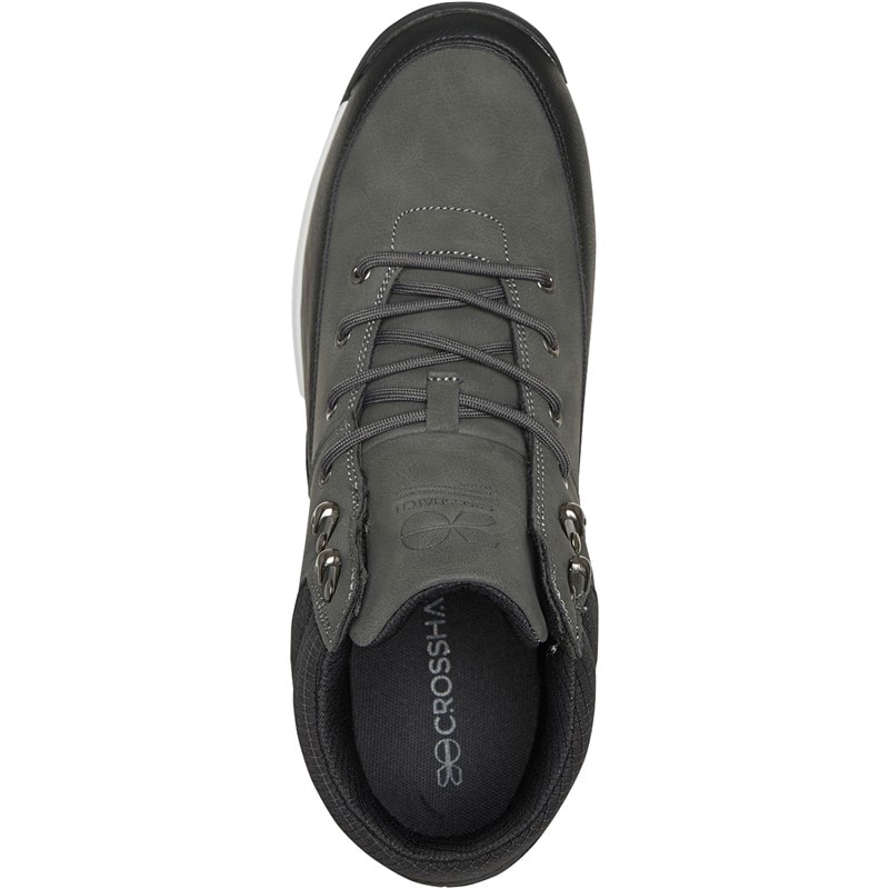 Crosshatch Heren Blissford Laarzen Grijs - Afbeelding 4