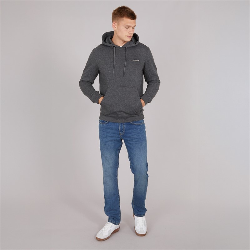 Crosshatch Herren Bandol Jeans mit geradem Bein Blau - Bild 4