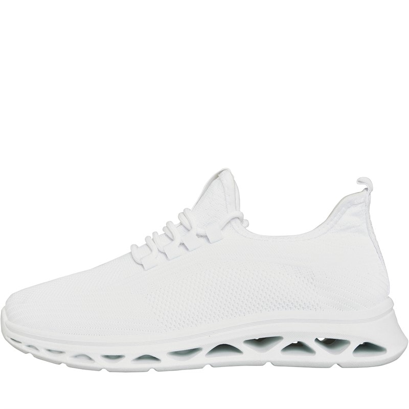 Crosshatch Trainers Wit Mono