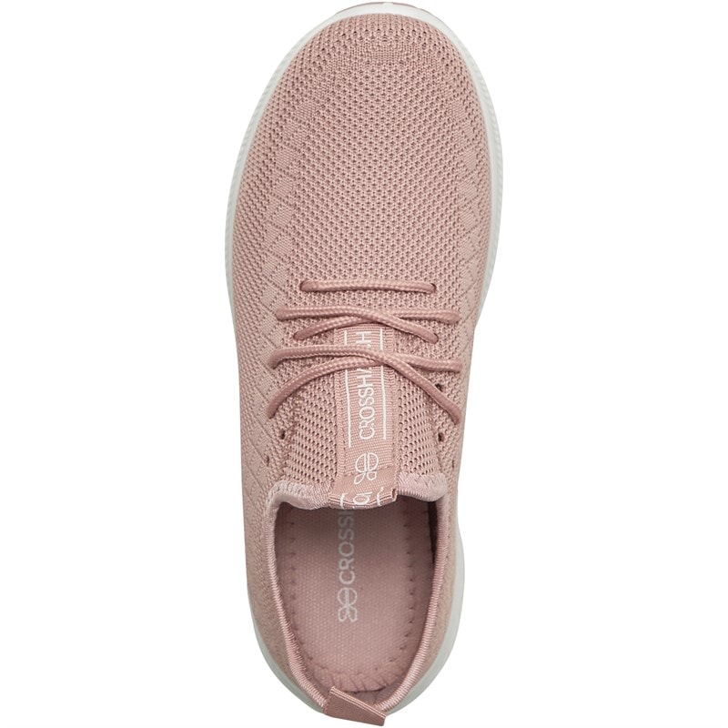 Crosshatch Damen Ridgeway Sneaker Rosa - Bild 4
