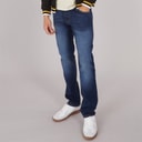 Crosshatch Jean Droit Chas Homme Bleu