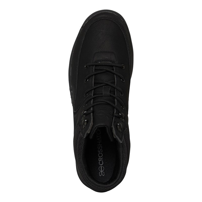 Crosshatch Blissford buty dla niego kolor czarny – zdjęcie  4