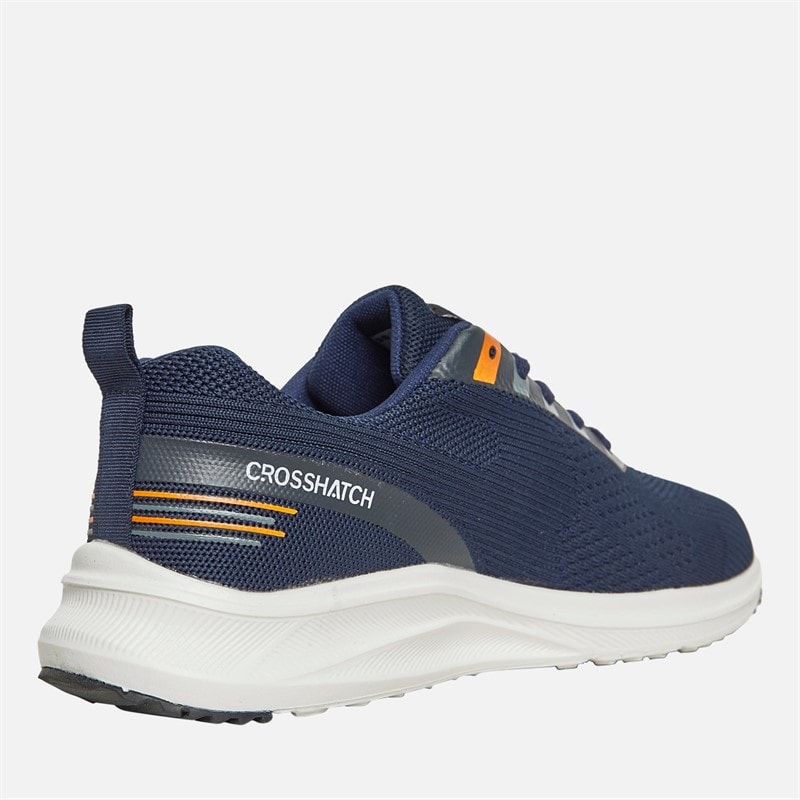Crosshatch Heren Rivas Sneakers Marineblauw - Afbeelding 5