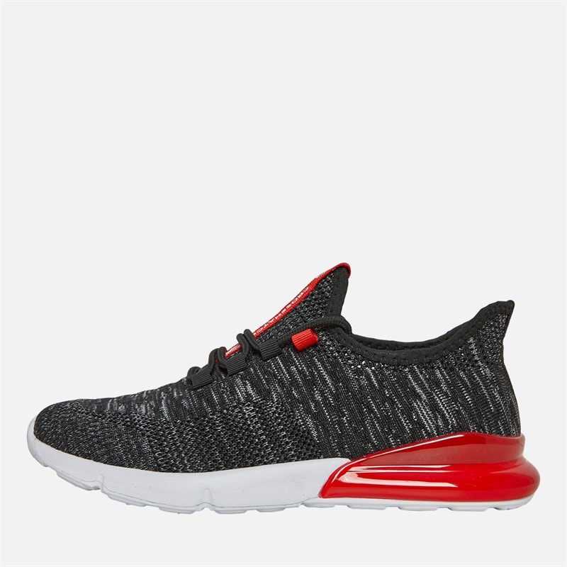 Crosshatch Jongens Smitlay Sneakers Zwart