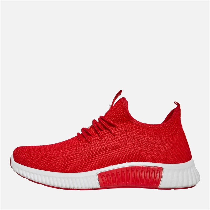 Crosshatch Jongens Rideout Sneakers Rood