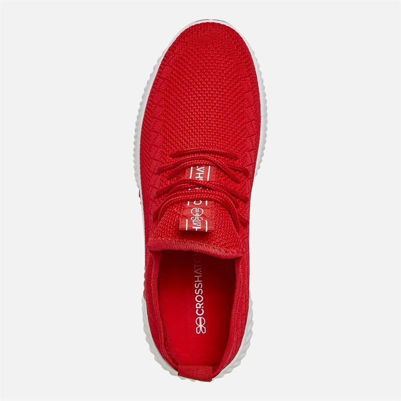 Crosshatch Jongens Rideout Sneakers Rood - Afbeelding 4