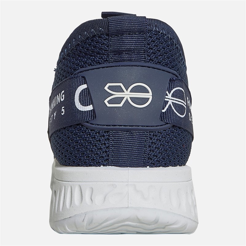 Crosshatch Junge Junior Ceaze Sneaker Marineblau - Bild 3