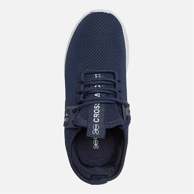 Crosshatch Junge Junior Ceaze Sneaker Marineblau - Bild 4