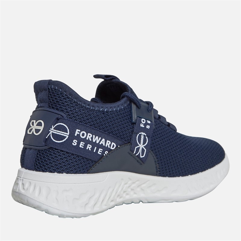 Crosshatch Junge Junior Ceaze Sneaker Marineblau - Bild 5