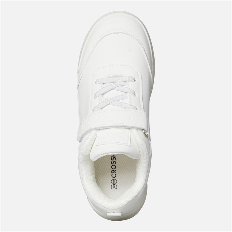 Crosshatch sneakersy McDowell dla niemowląt kolor biały mono – zdjęcie  4