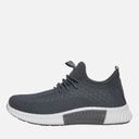 Crosshatch Jongens Rideout Sneakers Grijs