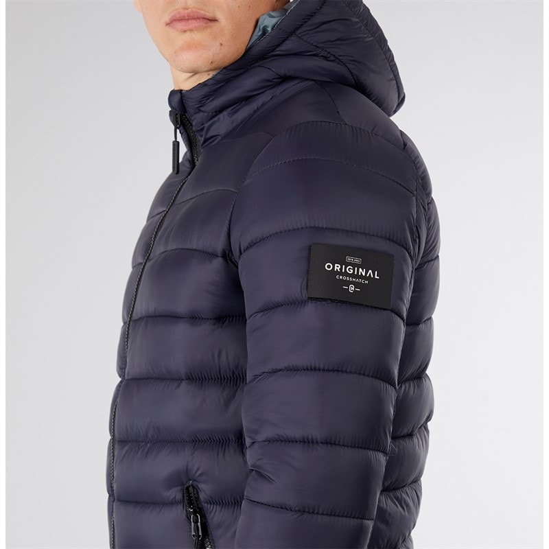 Crosshatch Veste Matelassée Homme Midnight - Image 3