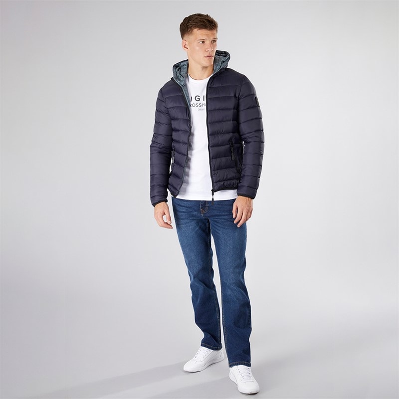 Crosshatch Veste Matelassée Homme Midnight - Image 4