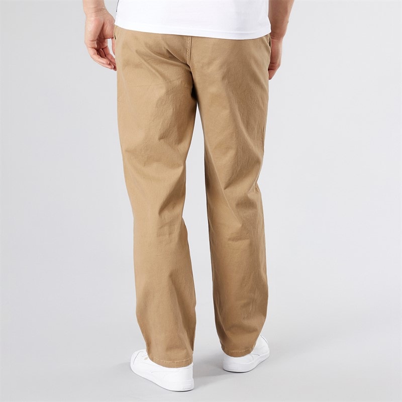 Crosshatch Baggy chinos dla niego kolor biszkoptowy – zdjęcie  2