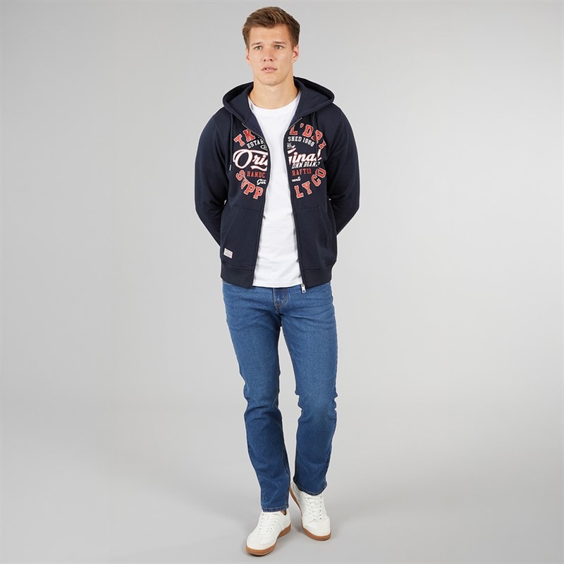 Crosshatch Jeans Draker droit Homme lavage moyen - Image 4