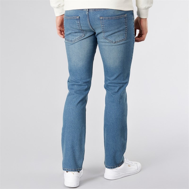 Crosshatch Jean droit Draker Homme délavé Clair - Image 2