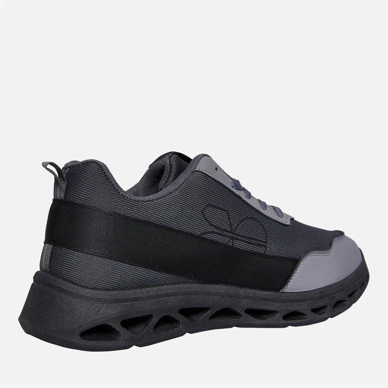 Crosshatch sneakersy dla niego kolor szaro-czarny – zdjęcie  5