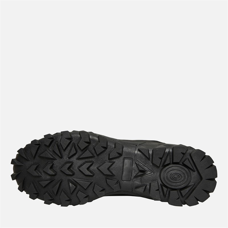 Crosshatch Heren Heymare Sneakers Zwart Mono - Afbeelding 2