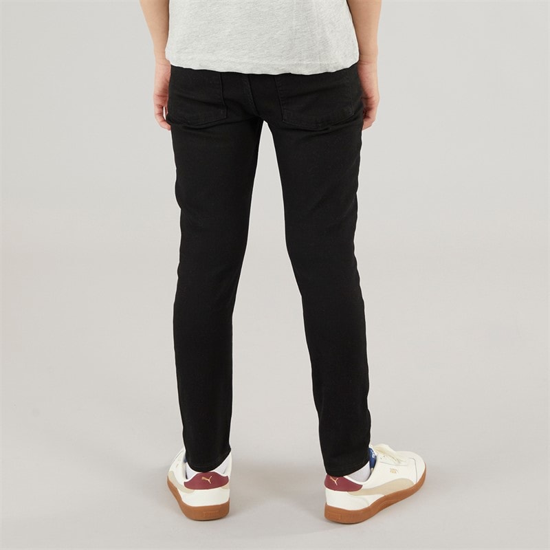 Crosshatch Junge Schlanke Jeans Schwarz - Bild 2