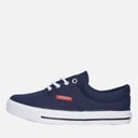 Crosshatch Jongens Skywalk Canvas Schoenen Navy