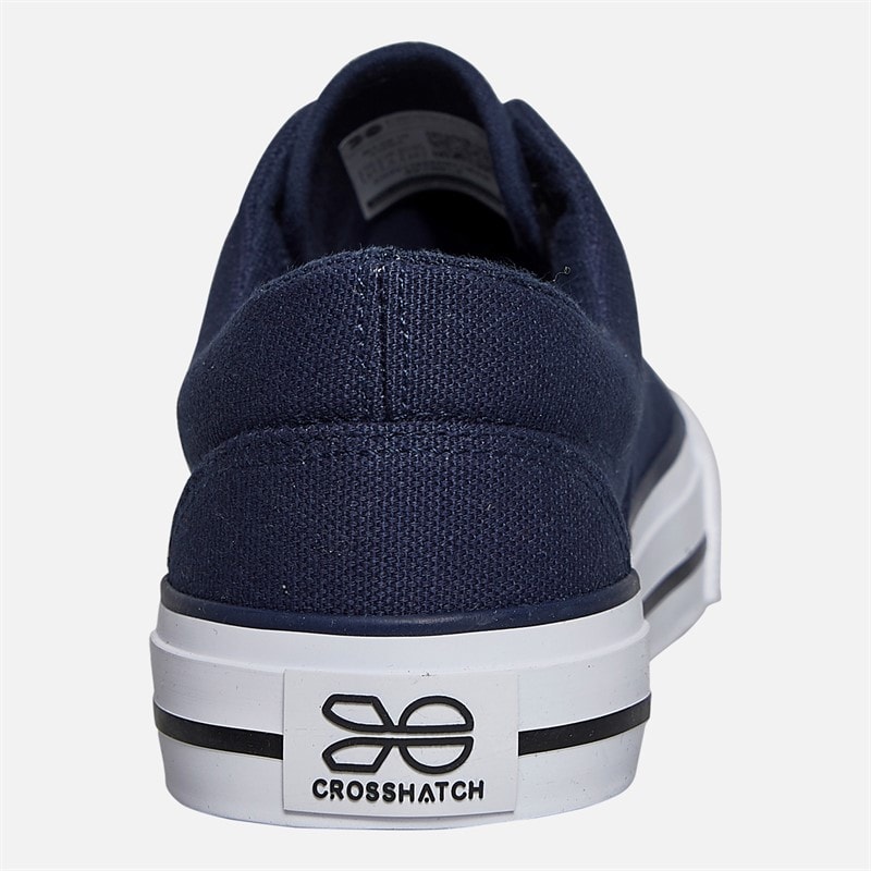 Crosshatch Jongens Skywalk Canvas Schoenen Navy - Afbeelding 3