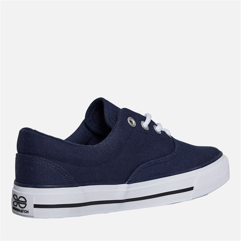 Crosshatch Jongens Skywalk Canvas Schoenen Navy - Afbeelding 5
