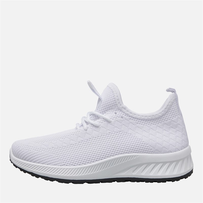 Crosshatch Junioren Jongens Antioch Sneakers Wit