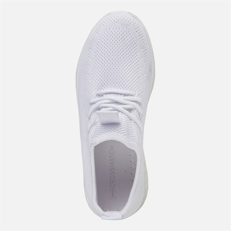 Crosshatch Junioren Jongens Antioch Sneakers Wit - Afbeelding 4