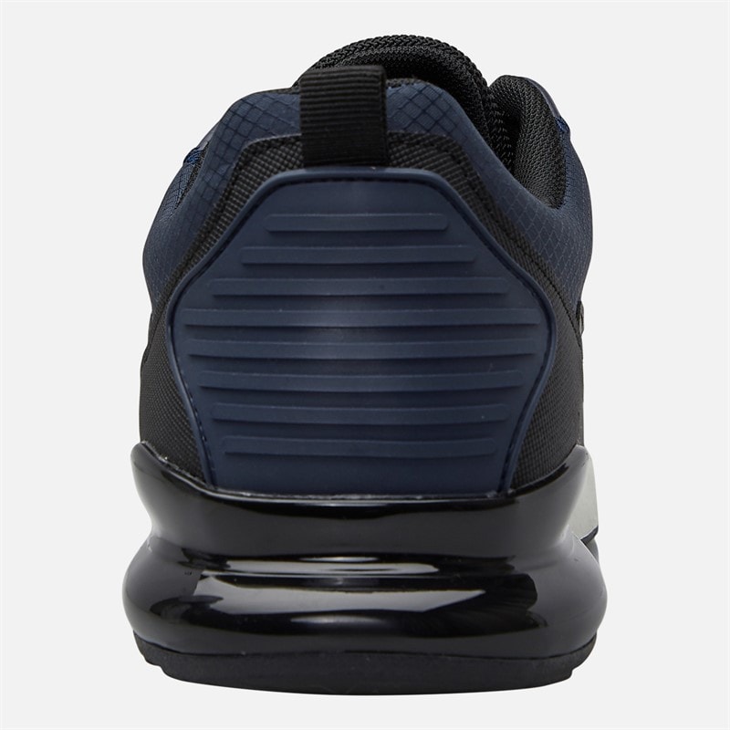 Crosshatch Herren Smitlay II Turnschuhe Navy/Schwarz - Bild 3