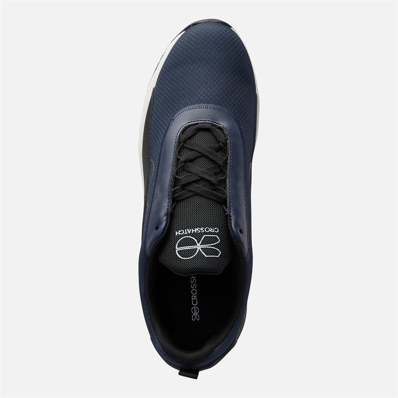 Crosshatch Herren Smitlay II Turnschuhe Navy/Schwarz - Bild 4