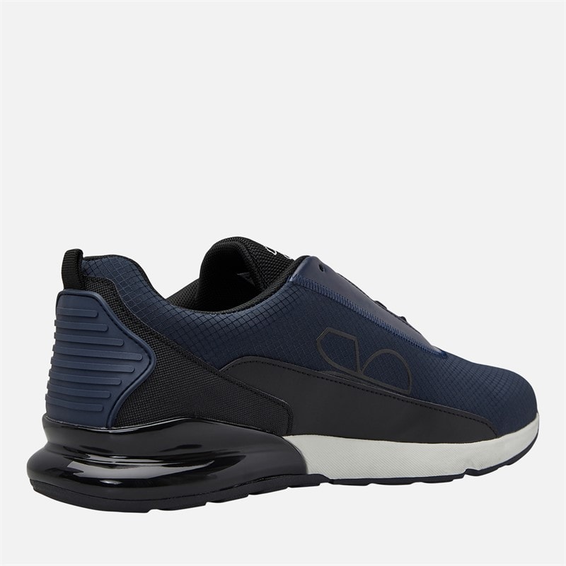 Crosshatch Herren Smitlay II Turnschuhe Navy/Schwarz - Bild 5