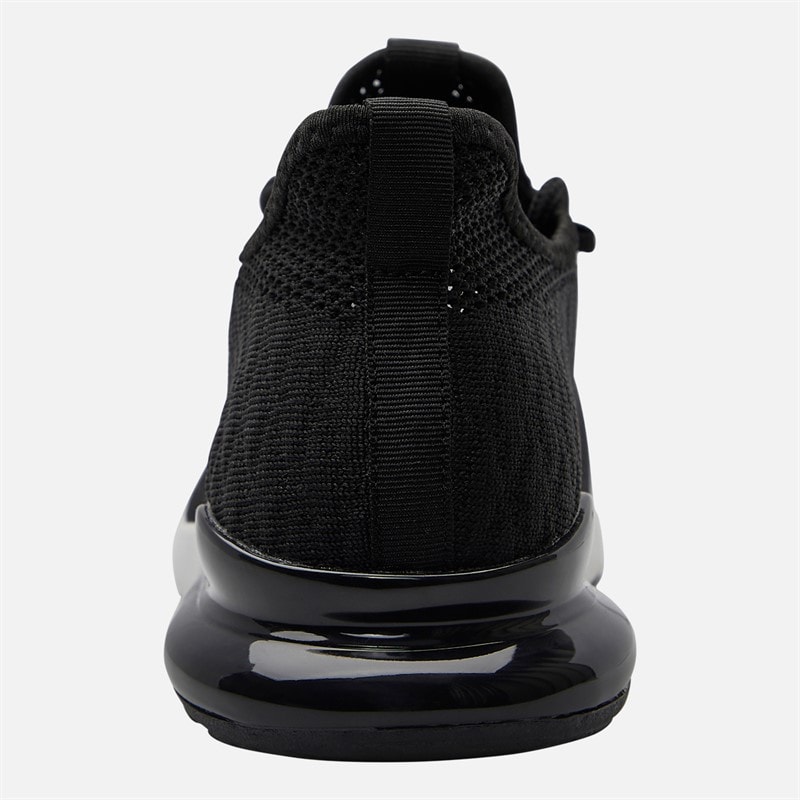 Crosshatch Herren Smitlay Sneaker Schwarz - Bild 3