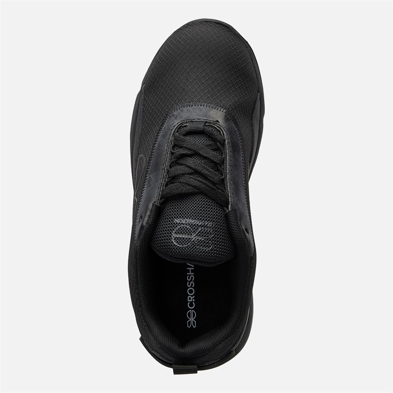Crosshatch Junior Junge Smitlay II Sneaker Black Mono - Bild 4