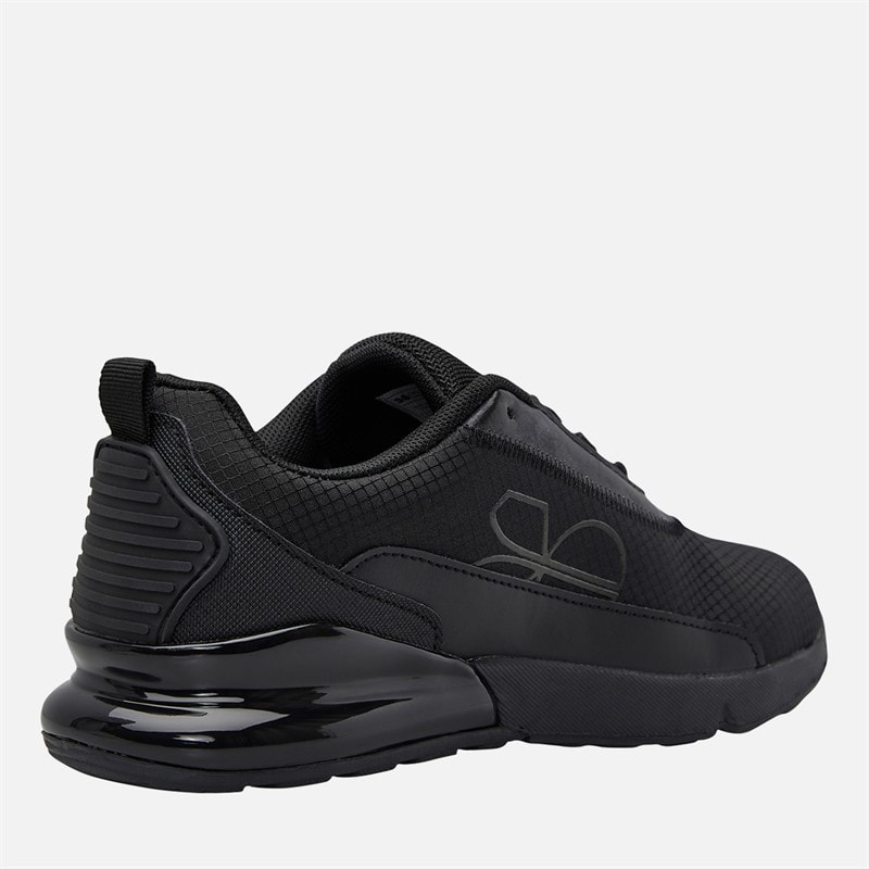Crosshatch Junior Junge Smitlay II Sneaker Black Mono - Bild 5