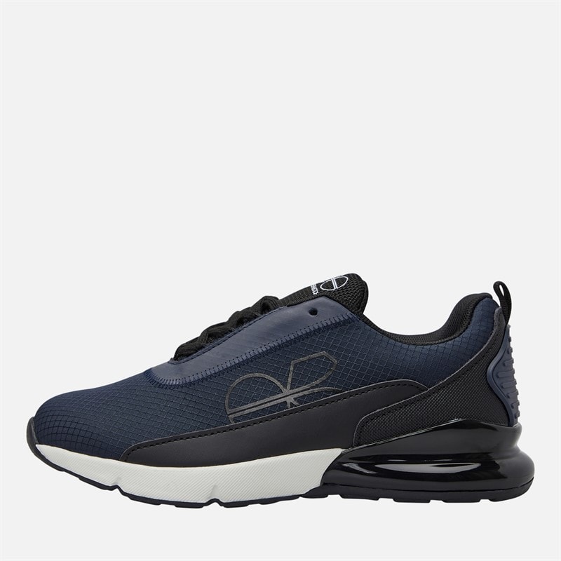Crosshatch Jongens Smitlay II Sneakers Navy/Zwart - Afbeelding 1
