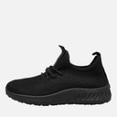 Crosshatch Junioren Jongens Antioch Sneakers Black Mono