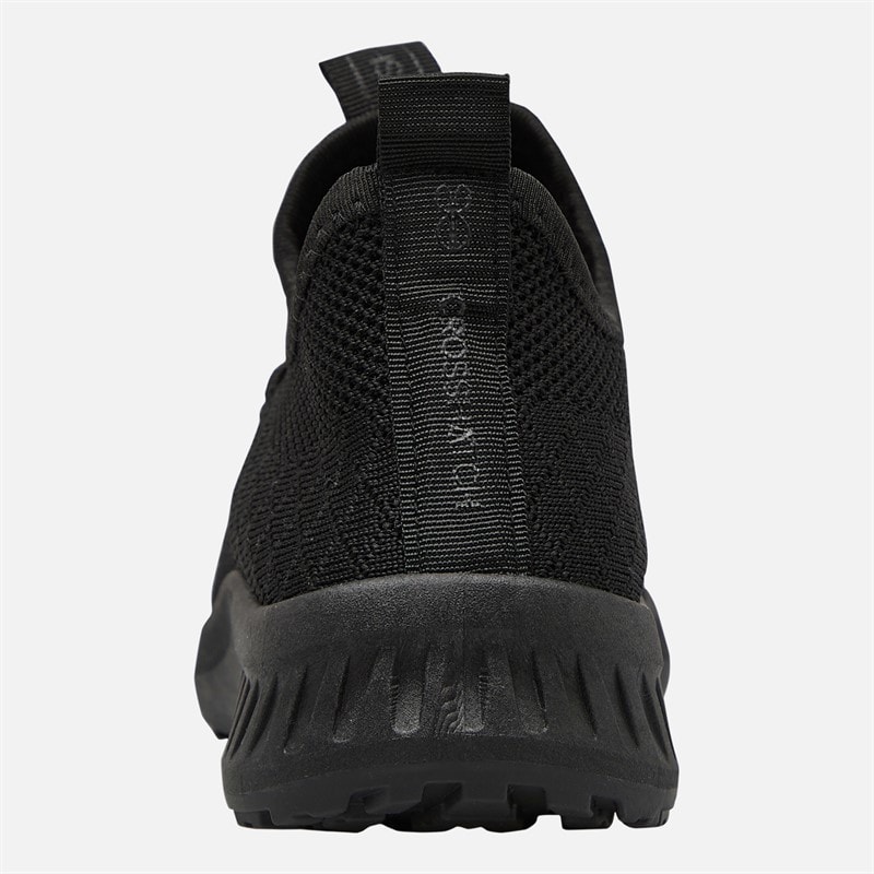 Crosshatch Junioren Jongens Antioch Sneakers Black Mono - Afbeelding 3