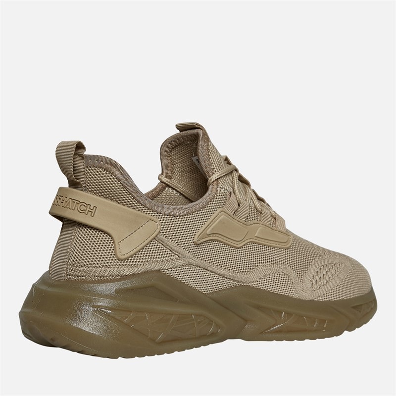 Crosshatch Heren Nantycaws Sneakers Stone - Afbeelding 5