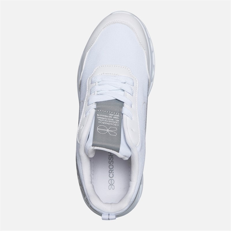 Crosshatch Jesmond sneakersy dla chłopca kolor Biały – zdjęcie  4