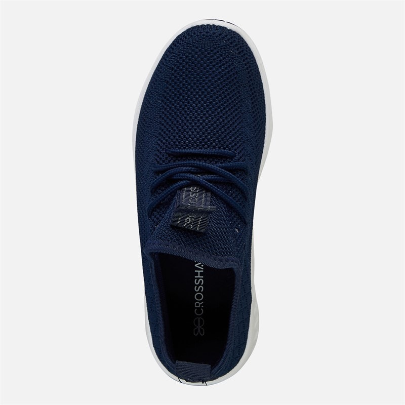 Crosshatch Junioren Jongens Antioch Sneakers Navy - Afbeelding 4